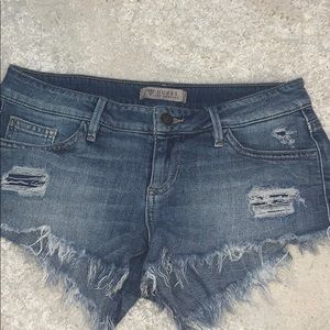 Guess mini denim shorts